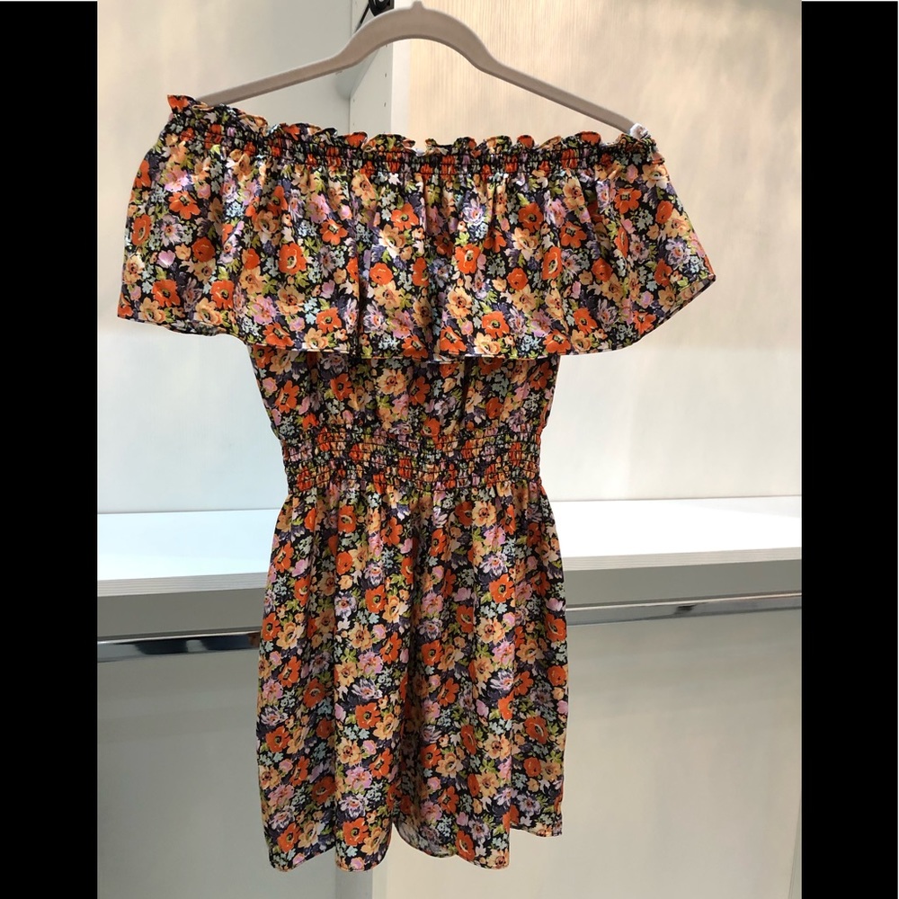 Rebecca Taylor off shoulder mini dress